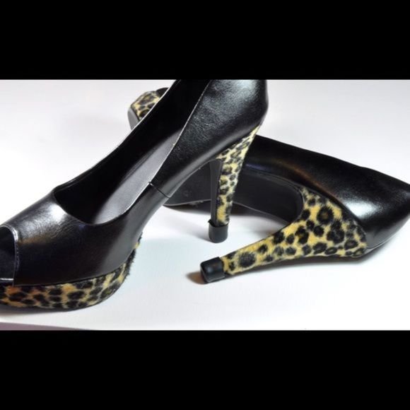 Animal print platform heels (135) - Picture 3 of 6